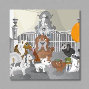 Magnet "Hunde"