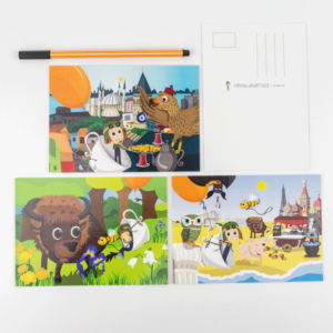 Postkartenset Pinipa 2
